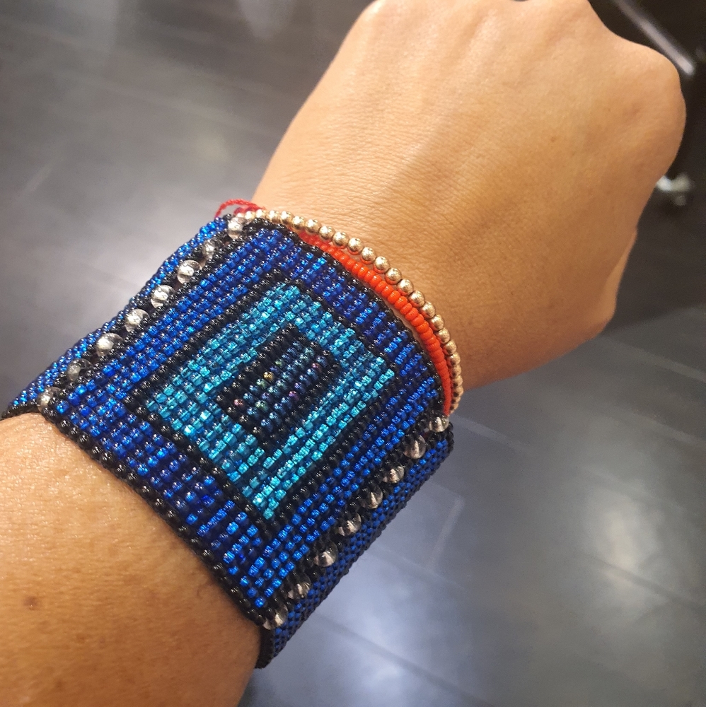 Beautiful miyuki tip bracelet